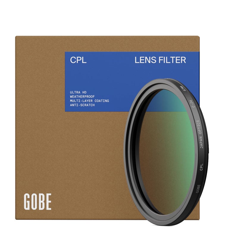 GOBE فلتر عدسة دائري مستقطب (CPL) بقطر 95 مم (1Peak) - Image 1